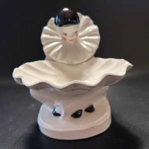 Vintage Ring-Holder - Pierrot Figurine